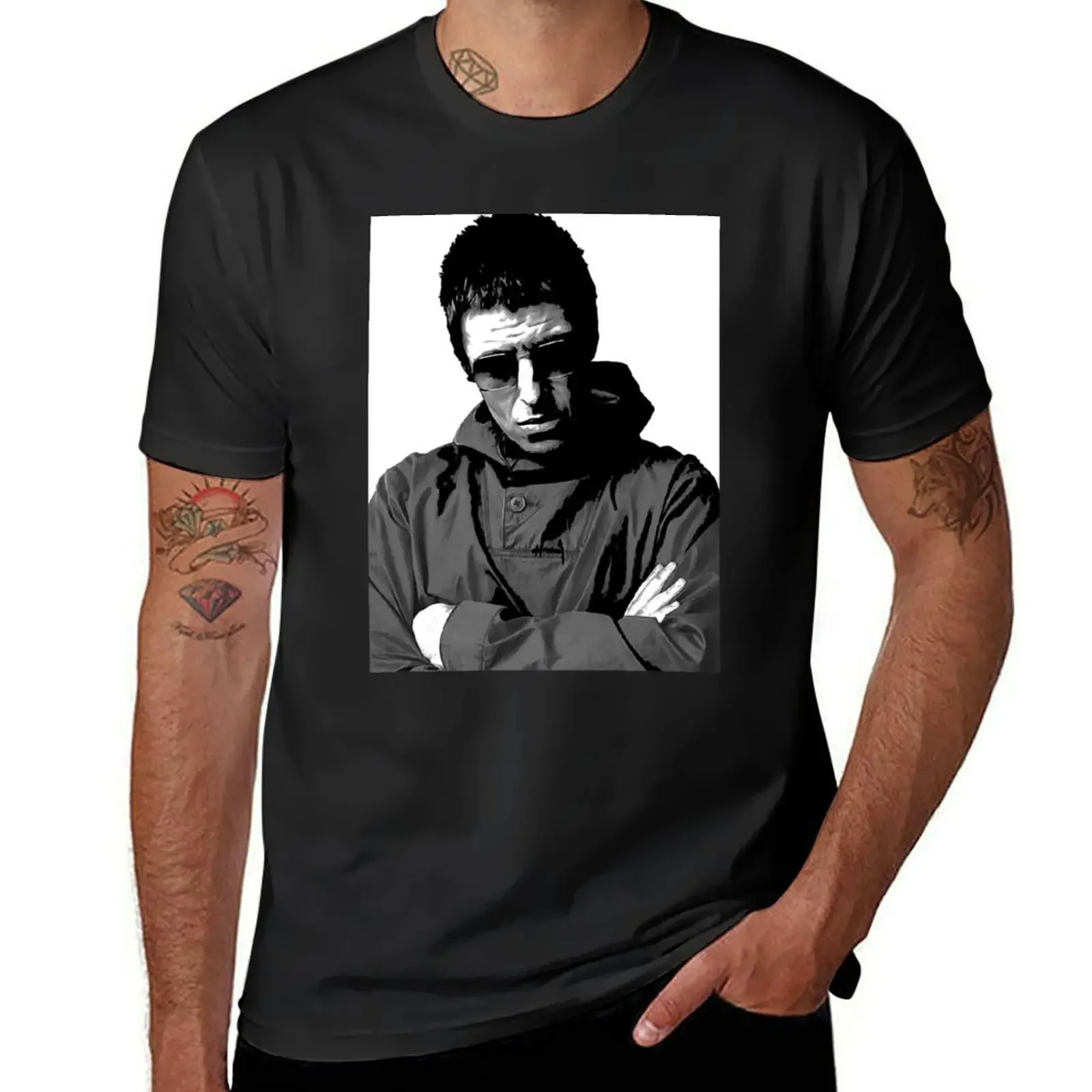 

Liam Gallagher #3 T-Shirt tees summer clothes sweat cute men workout shirt