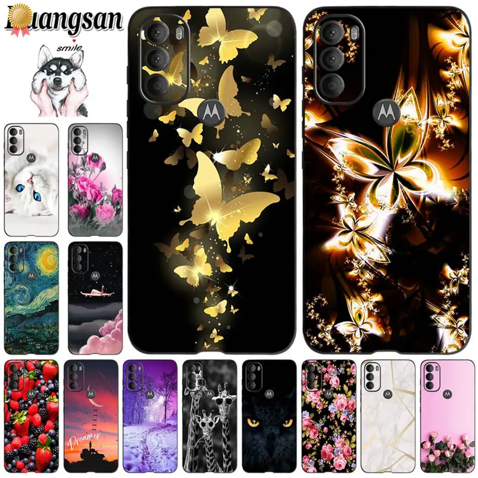 Per Motorola G50 G51 G60 G71 5G Custodia Cute Girl Cover In Silicone Antiurto Per Motorola G 50 51 60 71 Moto G50 G51 G60 G71 Funda