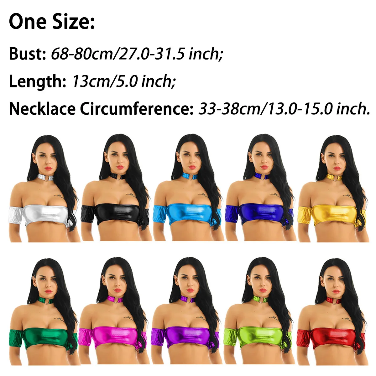  Sexy Shiny Lace-up Bra Top Halter Sleeveless Cross Back  Metallic Crop Top Women Club Top Dance Festival Outfits,Pink,XXL :  Clothing, Shoes & Jewelry