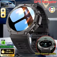 T-Rex 3 GPS Smart Watch 10ATM Waterproof Built-in Dual-band GNSS Compass Military Sport Smartwatch Men 2025 Multi-Sport Modes