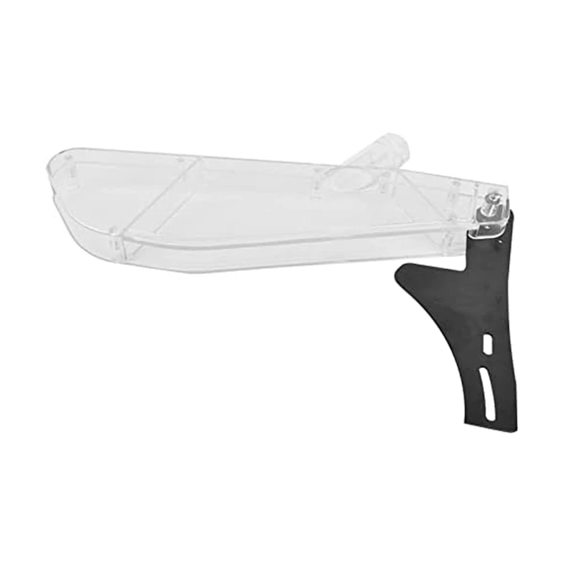 

1 PCS Table Saw Dustproof Cover Transparent & Black Acrylic For 4‑10 Inch Table Saws