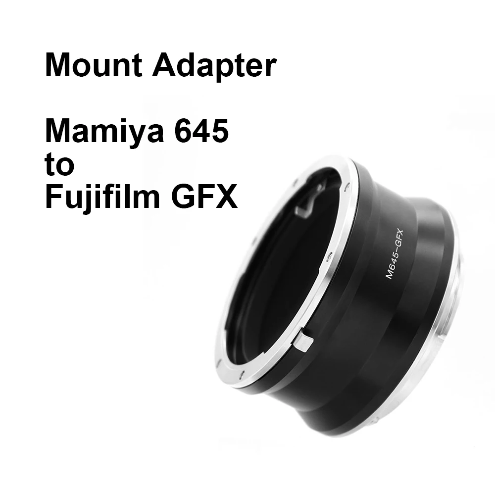 M645-Gfx Per Obiettivo Serie Mamiya 645-Anello Adattatore Per Montaggio Fujifilm Gfx Per Fotocamera Fujifilm Di Medio Formato Gfx50S Gfx50Sii Gfx100S