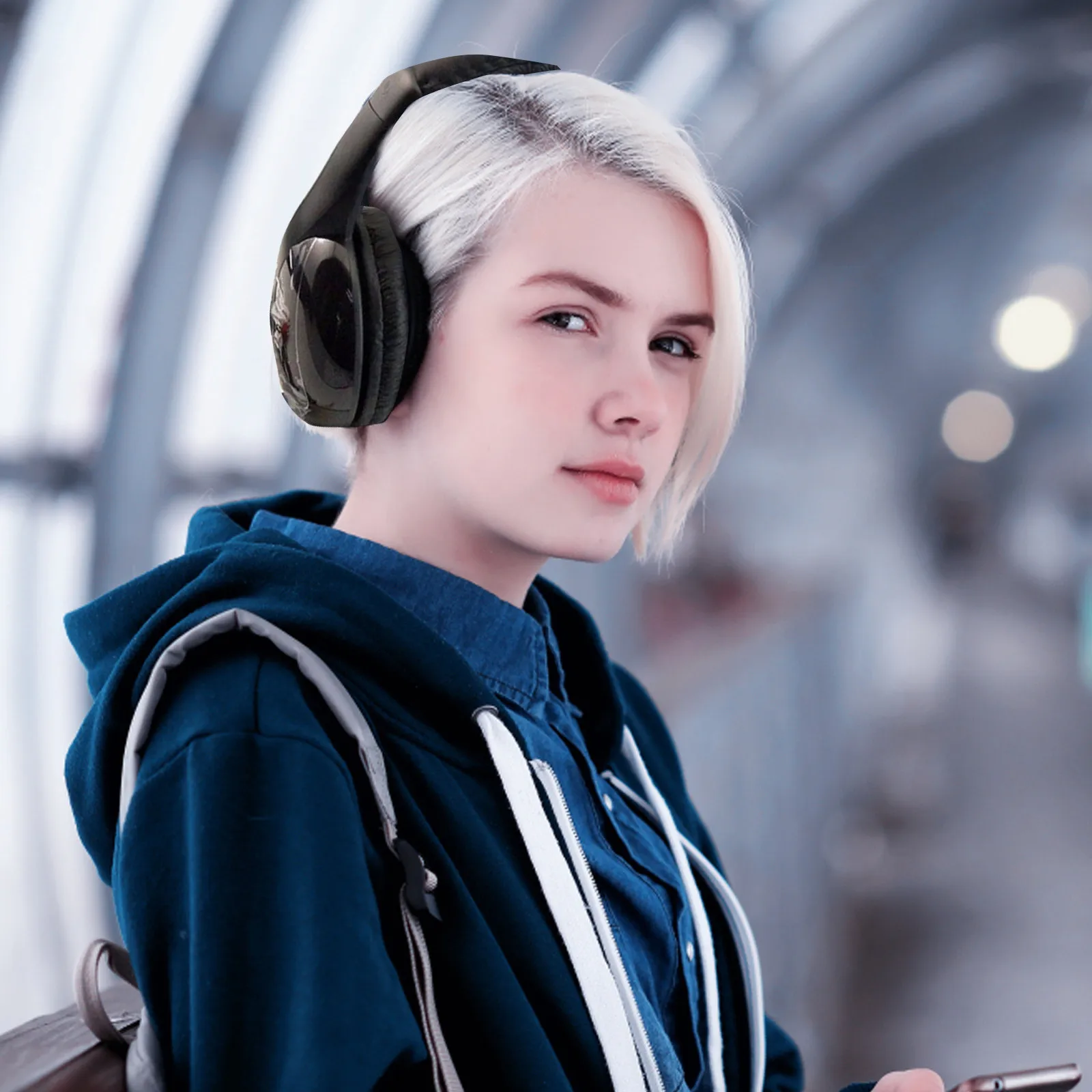 Wireless Tv Headphones For Tv Watching With Transmitter Over-Ear Cordless Headset Jack For Watching Game Computer