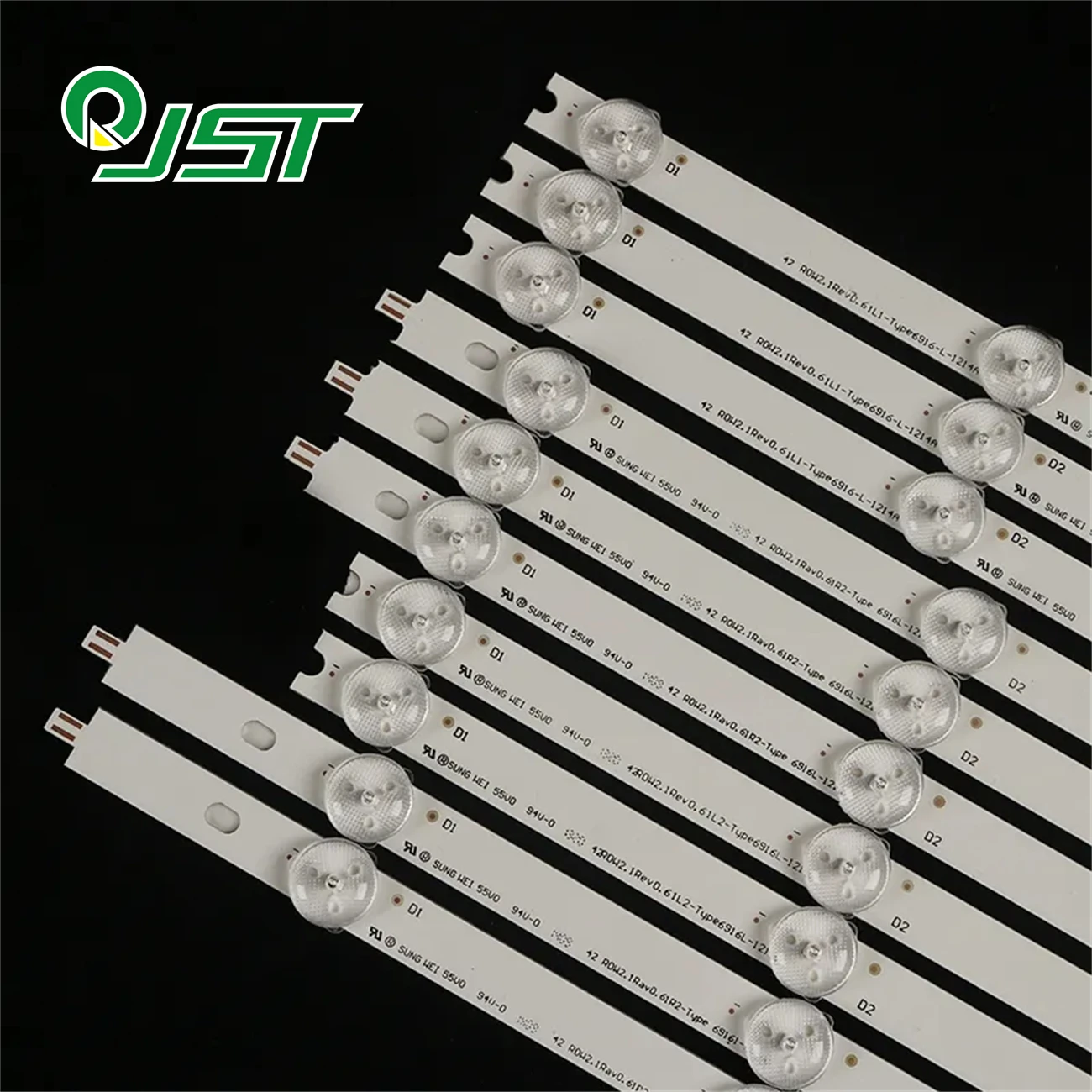 10pcs/Kit LED Strips for 42LA6150-ZB 42LN540U-ZB 42LN541U-ZB 42LA6156-ZB 42LA6154-ZB 42LN5710-TE 42WL30MS-D