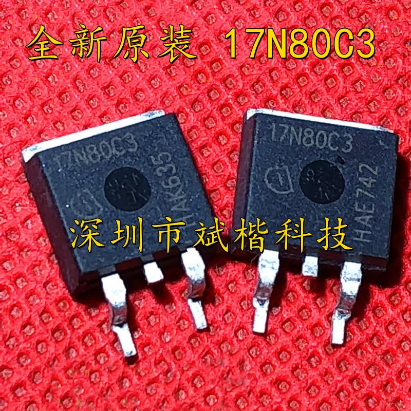 

10 шт./партия 17N80C3 SPB17N80C3 полевой МОП-транзистор