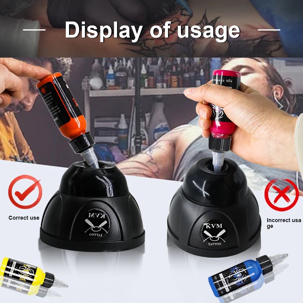 Mini Vortex Shaker Tattoo Ink Nails Polish Mixed Shaker 7000RPM vortex mixer Non-slip Base Tattoo Ink Stirrer tattoo supplies 6