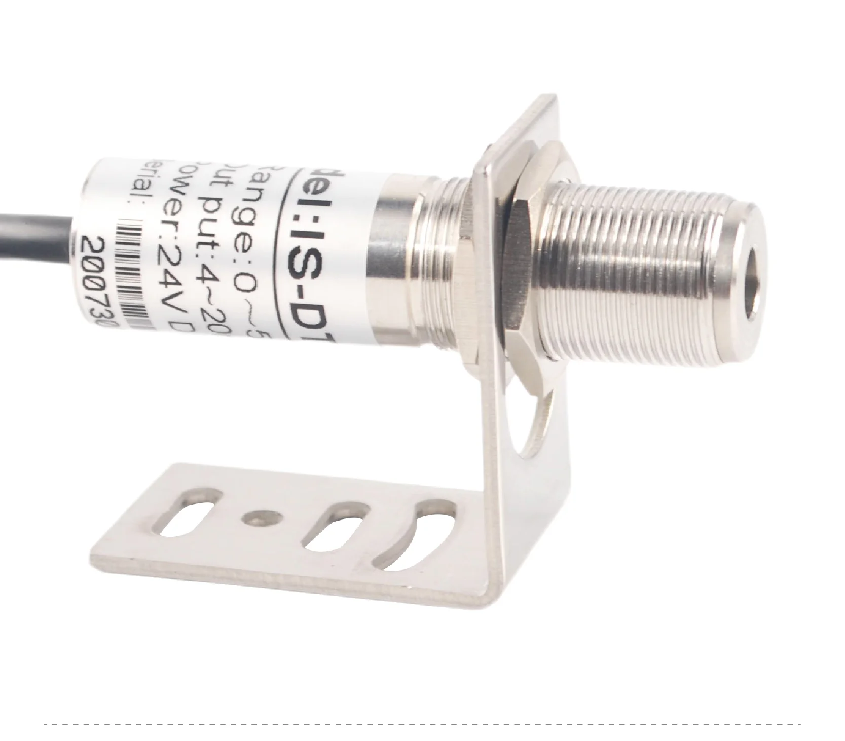 Infrared Temperature Sensor Non-Contact Pyrometer Probe 0-600C 4-20mA RS485 0-10