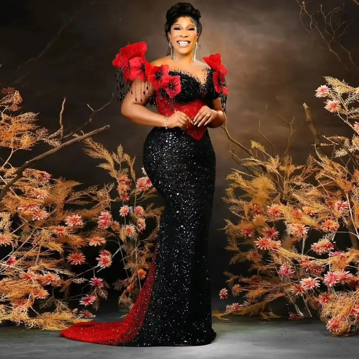 Dolce & Gabbana Gown: A Real-World Review of the Red Floral Beaded Mermaid  Evening Dress
