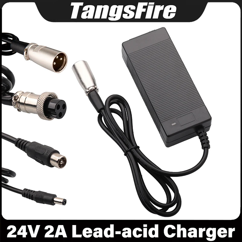 28.8V Lead Acid Battery Charger Output 24V 2A Wheelchair Golf Cart