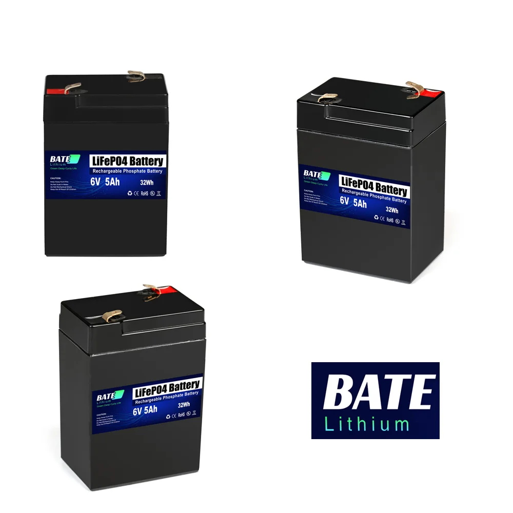 6v5ah battery Factory direct Toy battery pack 6V5Ah Lithium iron phosphate lifepo4 pack