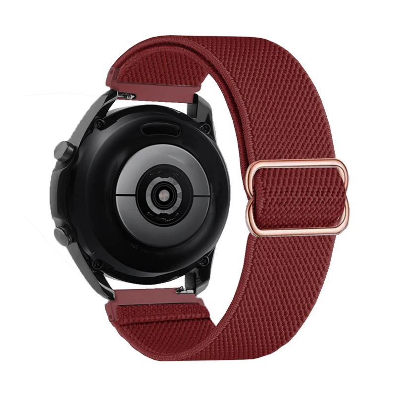 Elastic Smartwatch Strap, 20mm/22mm, Multiple Colors Available