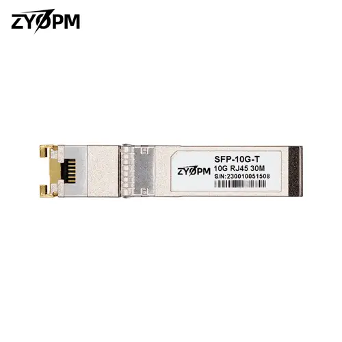 10GBase-T SFP+ to RJ-45 Transceiver, 10Gbe SFP+ Copper Ethernet CAT6a Module, up to 80M, for Cisco SFP-10G-T-S Mikrotik and More - Image 2