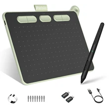 Parblo Ninos S Digitale Tabletten 6*4 Inch Usb Handtekening Grafische Tekening Pen Tablet Ondersteuning Android Voor Osu Game online Onderwijs