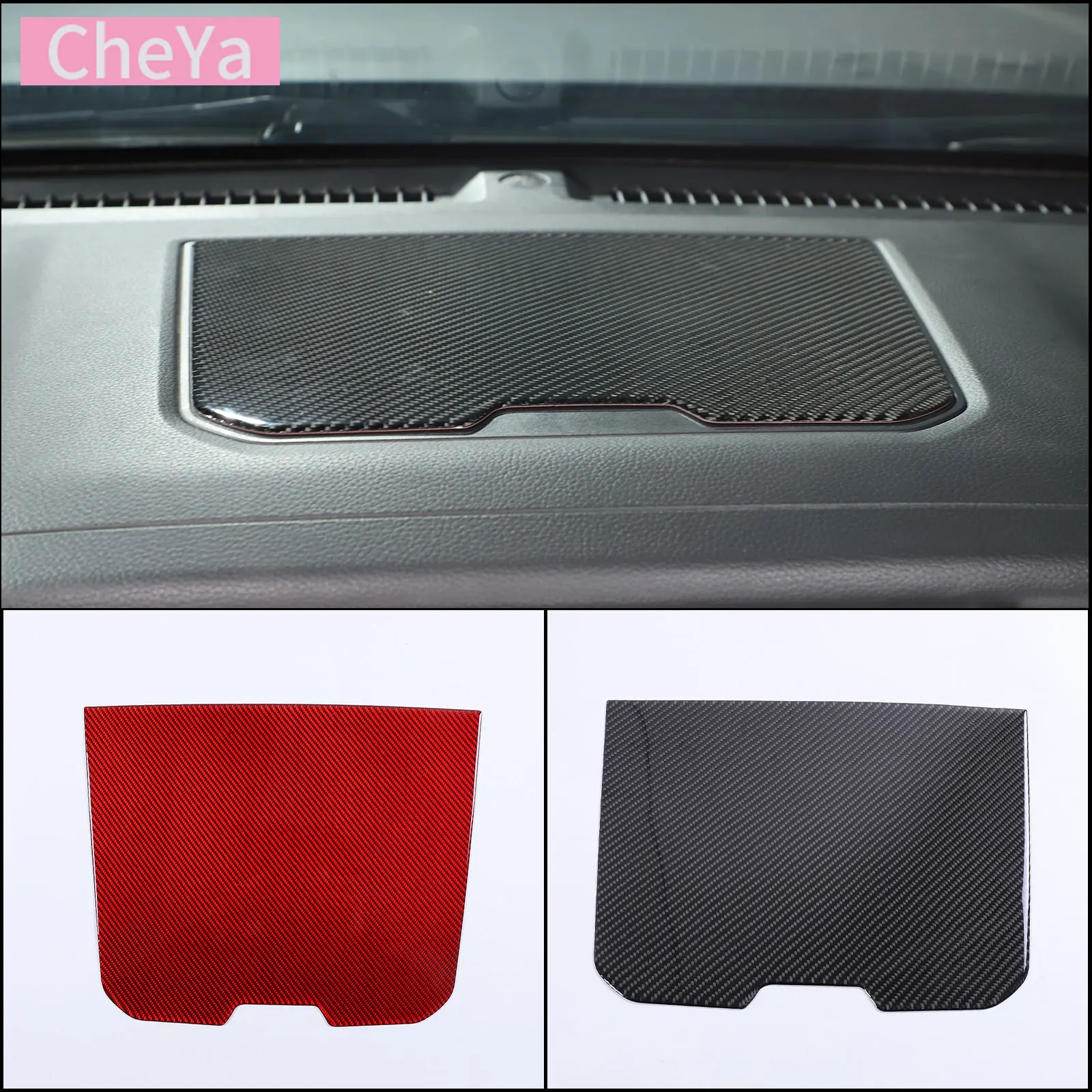 

For Nissan Titan 2016-2023 soft carbon fiber car center console cover decorative sticker interior modification accessories