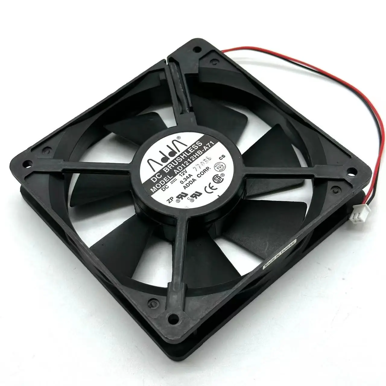 

Охлаждающий вентилятор для сервера ADDA AD1212HB-A71 DC 12 В 120 А 120x25 мм, 2 провода