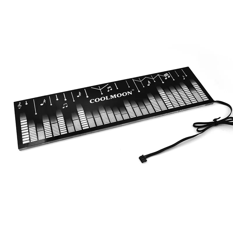 Coolmoon-placa de Iluminação Rgb Painel Lateral Suporte da Placa Gráfica Rgb Mudança de Cor Fonte de Alimentação Placa de Luz - Imagem 3