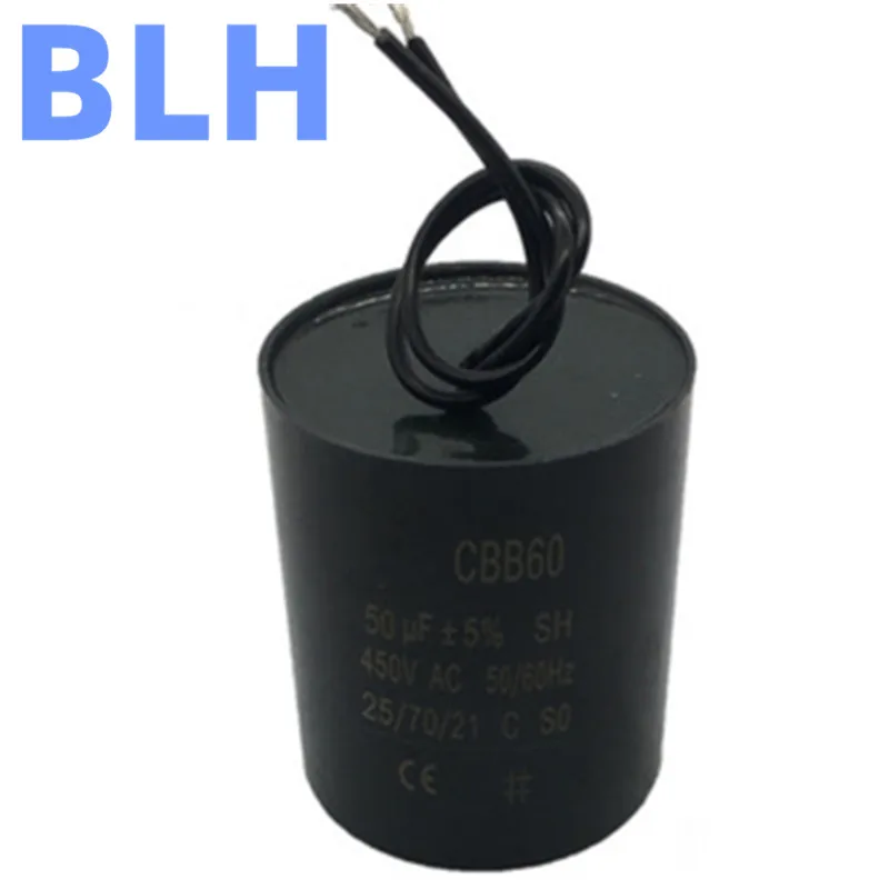 Condensatore della pompa per lavatrice ad alta tensione 40uf del condensatore 40uf della pompa dell'acqua CBB60 450V Condensatore del frigorifero di inizio del motore 50/60Hz pompe della lavatrice
