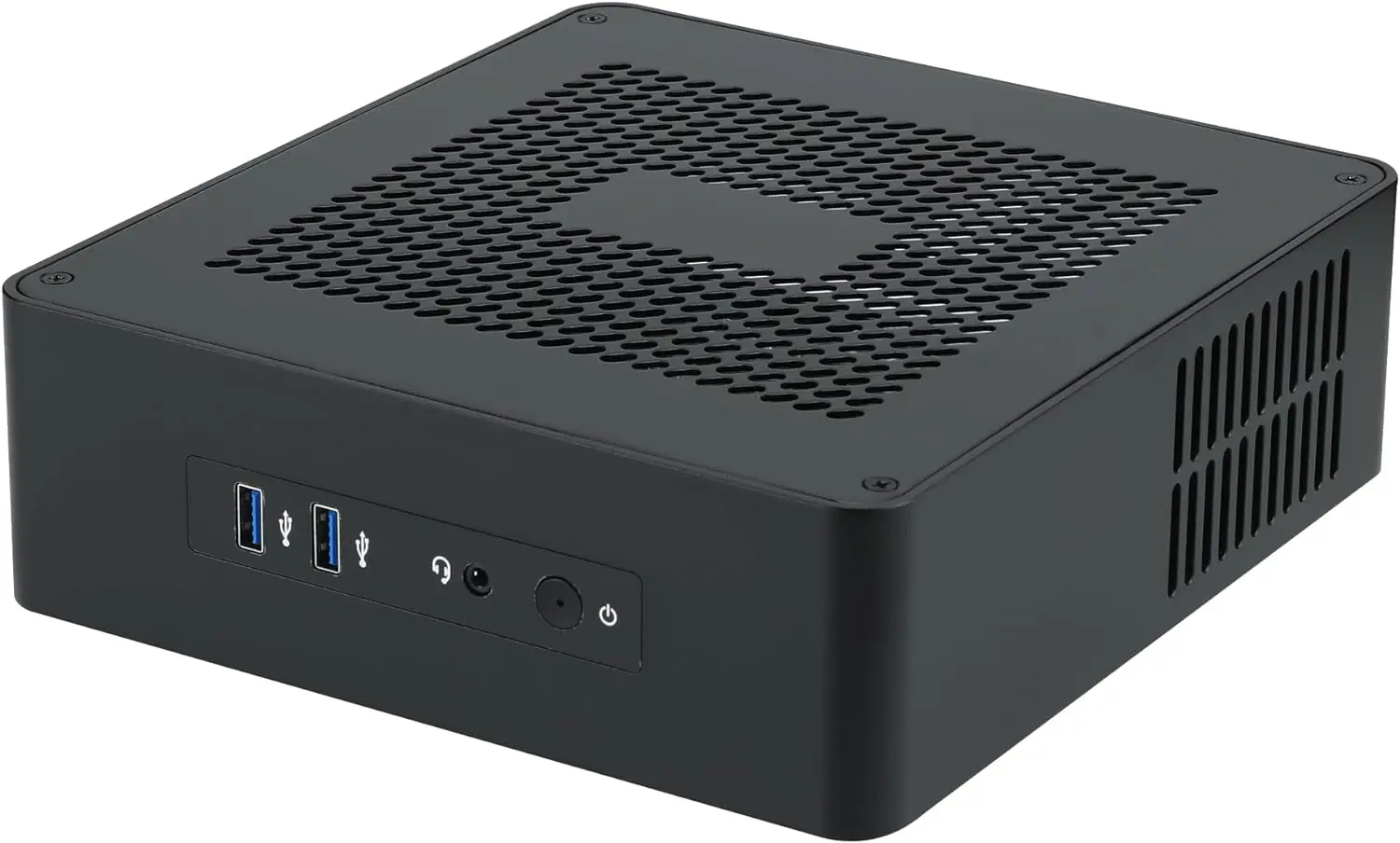 All Aluminum Chassis Small Desktop Computer Case PSU HTPC Mini itx pc HTPC Mini-ITX Computer Chassis Support DC Pico PSU USB3.0
