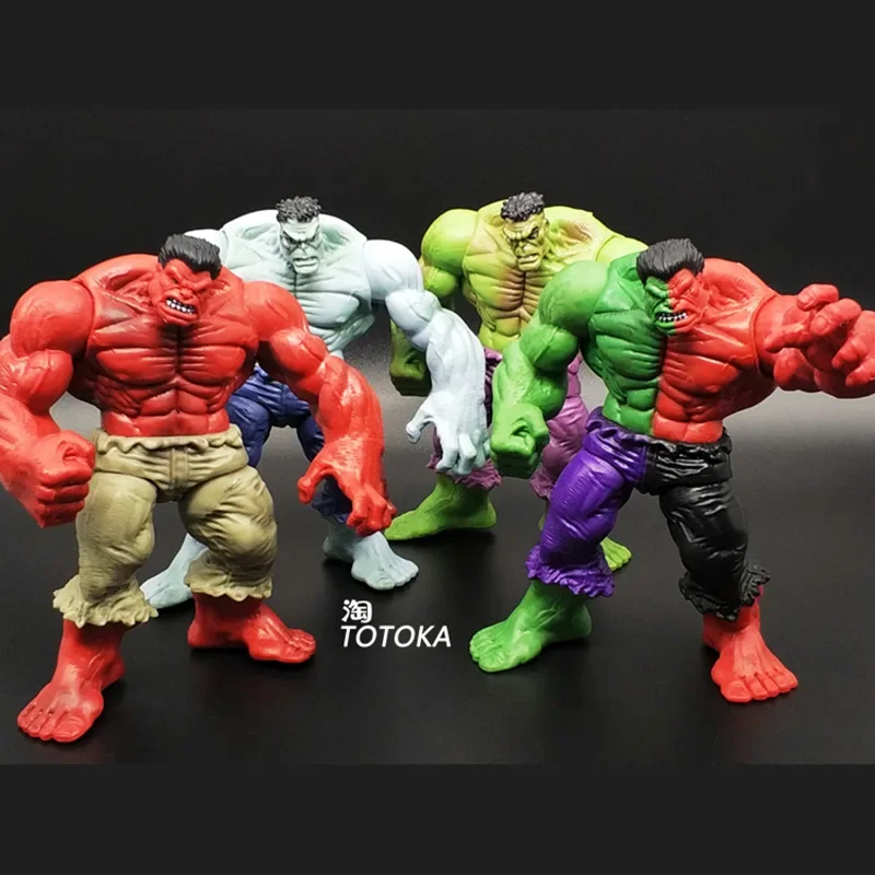 Genuine Marvel The Avengers Action Figure 3.75 Inch Hulk Red Hulk Movable Model Rare Out Of Print Toy Collection
