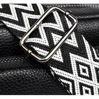Sac à bandoulière multi-espace pour femmes, Design de mode, grande capacité, matériau PU, sac à bandoulière simple léger 6