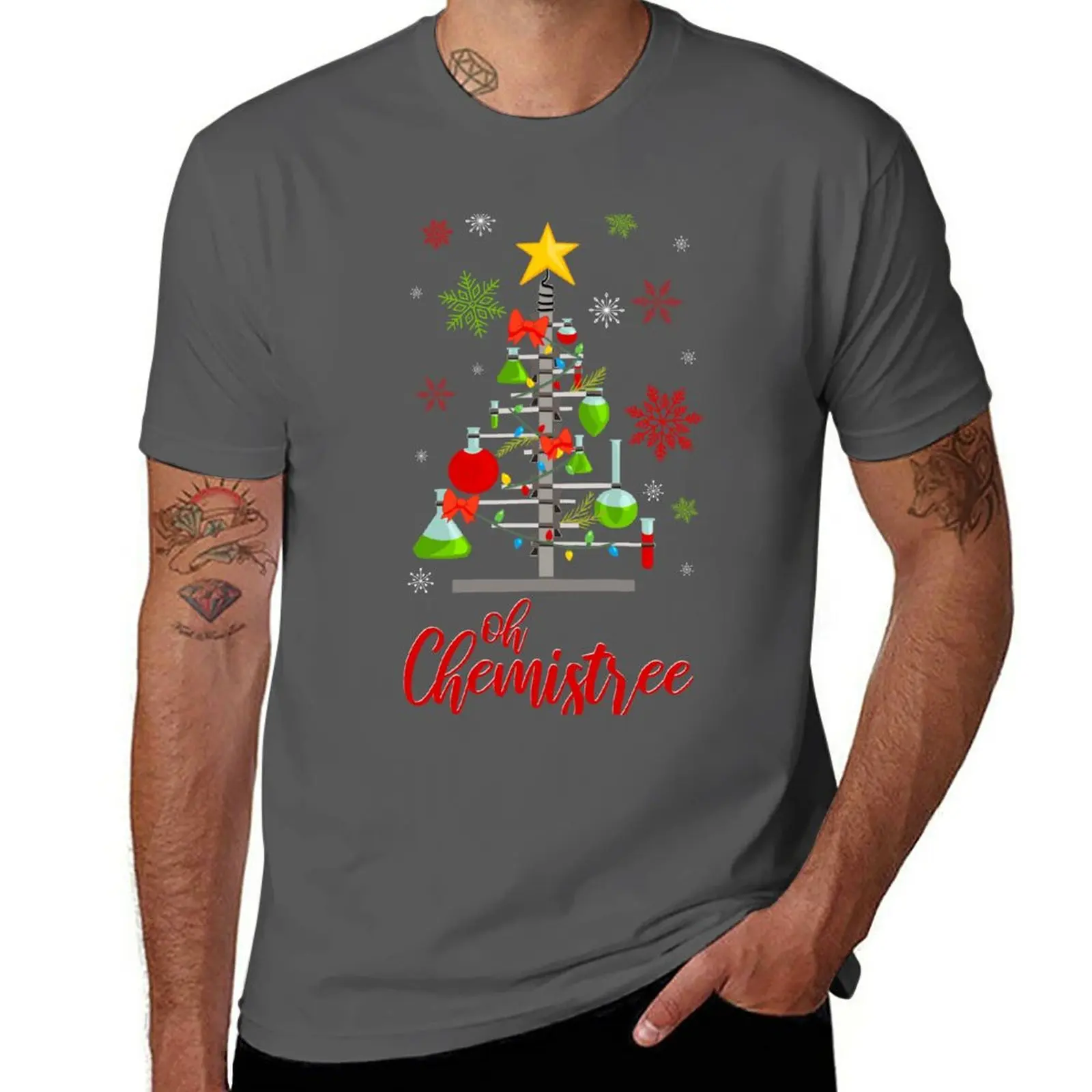 

Oh Chemistree Red T-Shirt new edition tops mens clothes