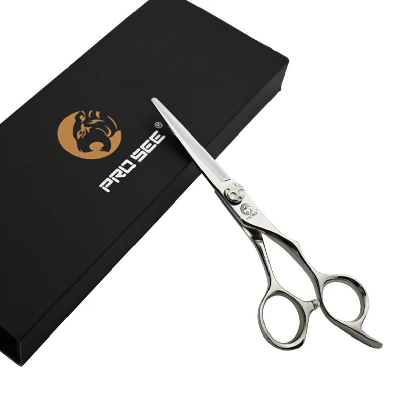 PROSEE CD Series Best Barber Scissors of Salon Supplies Sus440c Steel Salon Scissor Barber fashion golden pen holder office desk organizer supplies stainless steel desktop pencil