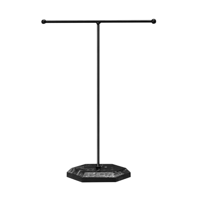 

Q0KE Подставка для ювелирных изделий T-образный браслет-держатель для часов Ожерелье Ювелирный стенд Кронштейн