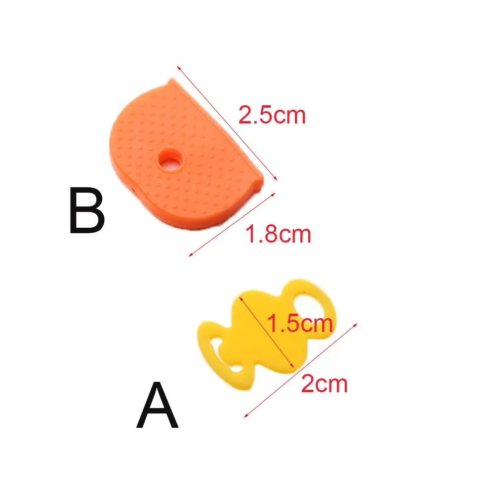 10 Coprichiavi In Silicone Colorati Con Etichette Adesive Per Organizzare Chiavi Di Casa E Ufficio, Misura Universale
