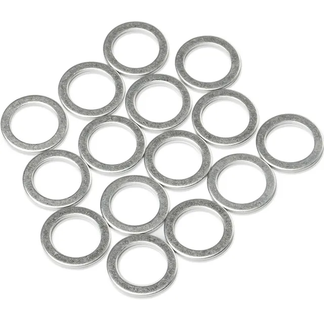 10 Rondelles D'étanchéité Bouchon Vidange 24x18x1.5mm - Compatible Mazda MX-5 Mk1 1989-1998, Aluminium