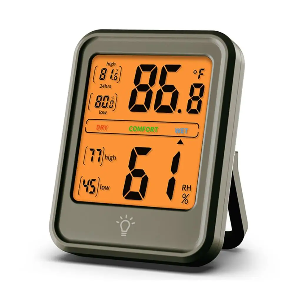 

Digital Hygrometer Indoor Thermometer Room Thermometer and Humidity Gauge with Temperature Humidity Monitor