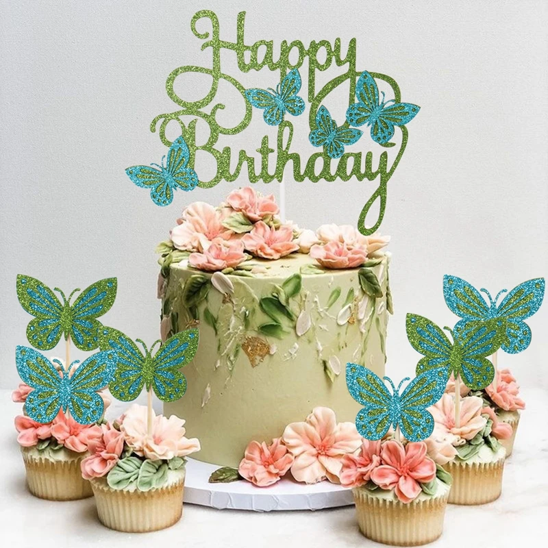 Butterfly Cake Designs Birthdays  Edible Butterflies Cake Decorations -  12pcs 3d - Aliexpress