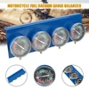 With Hose For 4 Cylinder Engines Machines Motorcycle Fuel Carburetor Synchronizer Vacuum Balancer Gauge Synchronizer Tool 1