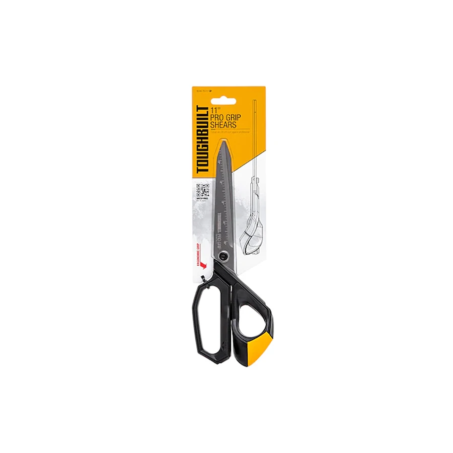 TOUGHBUILT TB-H4-70-11 Industrial Scissors Construction Powerful Scissors 11" Thin Iron Shears High Precision Hand Tools 6