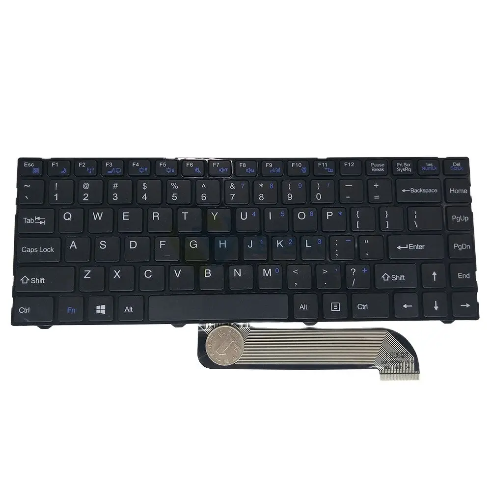 Tastiere Di Ricambio Usa Per Tastiera Per Pc Notebook Inglese Lengda X300 X300V X300B X300H Dok-V6369A-Us Con Tappi Per Tasti Retroilluminati
