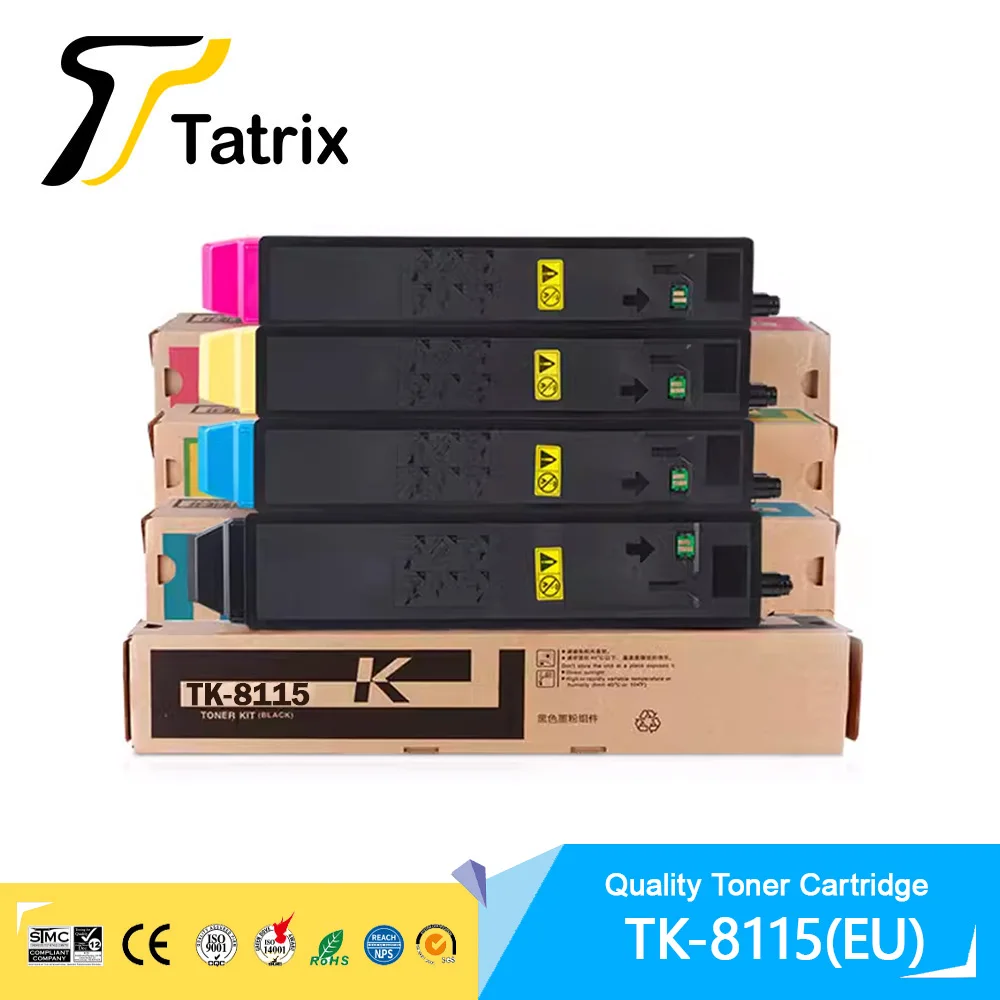 

Совместимый цветной тонер-картридж Tatrix TK8115 TK 8115 TK-8115 для принтера Kyocera Kyocera ECOSYS M8124cidn/M8130cidn