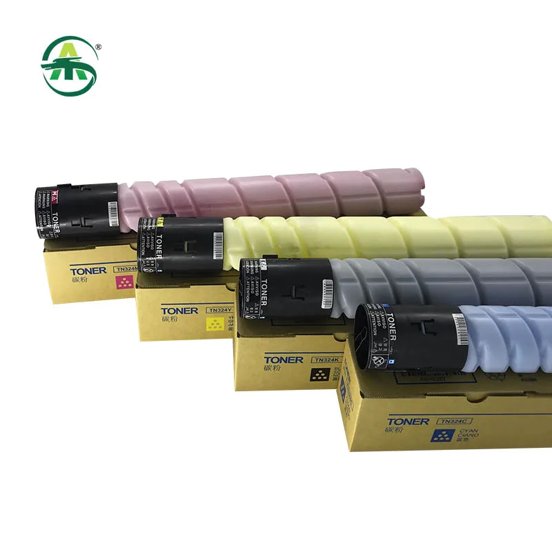 Bk500g cmy400g tn324 tn toner cartucho para