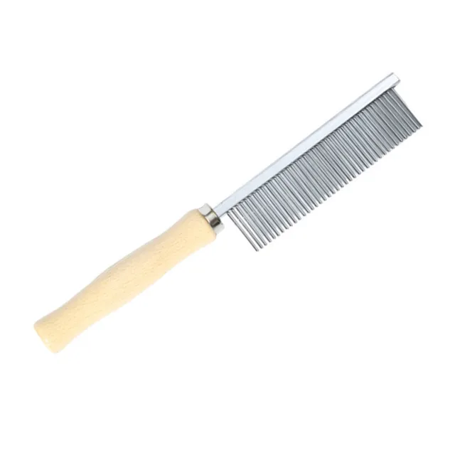 Dog Grooming Equipment Pet Hair Remover Cat Hair Comb Grooming Wooden Handle Cat Comb Smooth Hair Dog Brush Dog Accessories 3