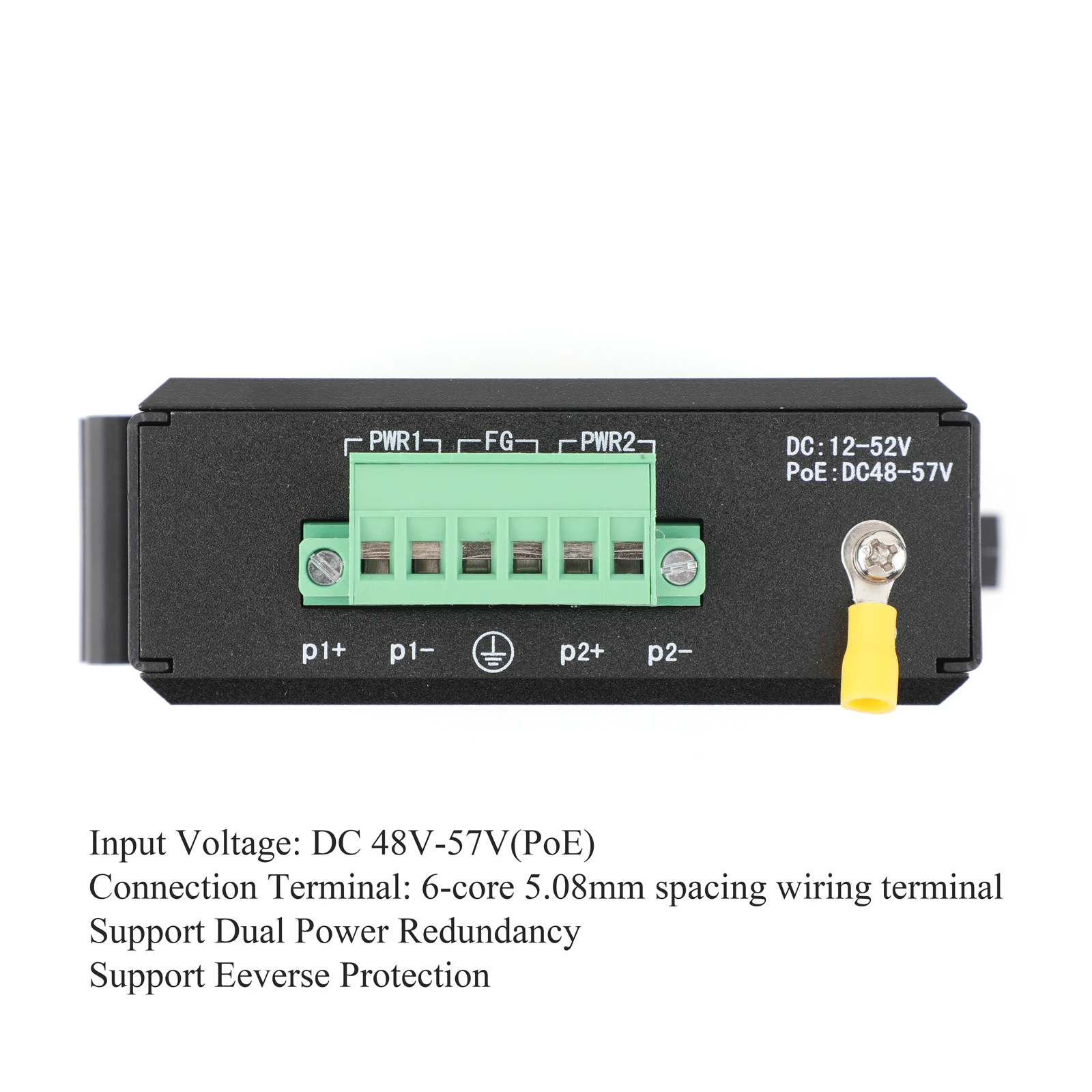 Industrieller POE-Switch 100/1000Mbps 1*Optisch 1*POE-Anschlüsse Single-Mode Dual-Fiber SC/SFP-Schnittstelle Transceiver – Detail 9