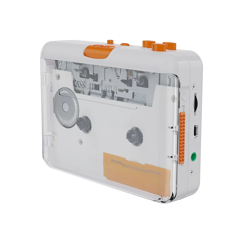 EZCAP Cassette Player Portable Walkman Tape Player Captures MP3 Audio Music via PC Cassette to MP3 Converter Tape Recor