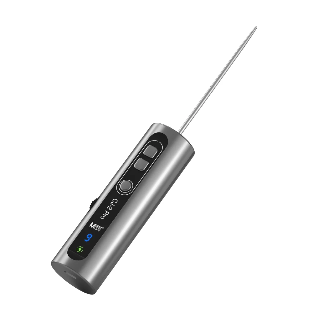 MaAnt CJ-2 Pro 전기 OCA 접착제 제거 도구(먼지 빛 9 조절 가능, 휴대폰 LCD 터치 스크린 청소에 적합)