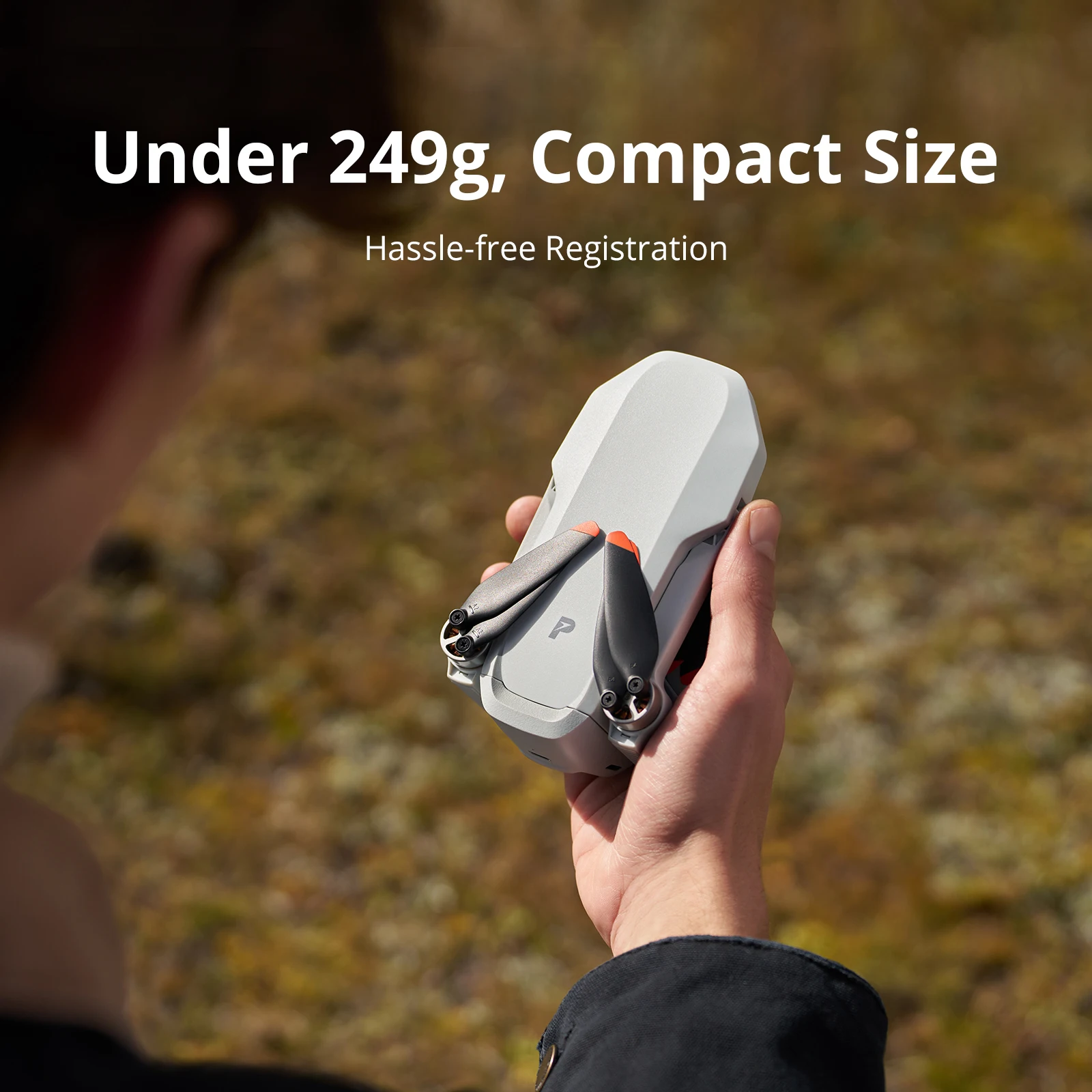 Drone Potensic ATOM 2 Profissional 8K Abaixo de 249g Mini Drone GPS Alcance Máx. 10KM Vídeo 4K Rastreamento AI de 3 Eixos Gravação Vertical 2.7K
