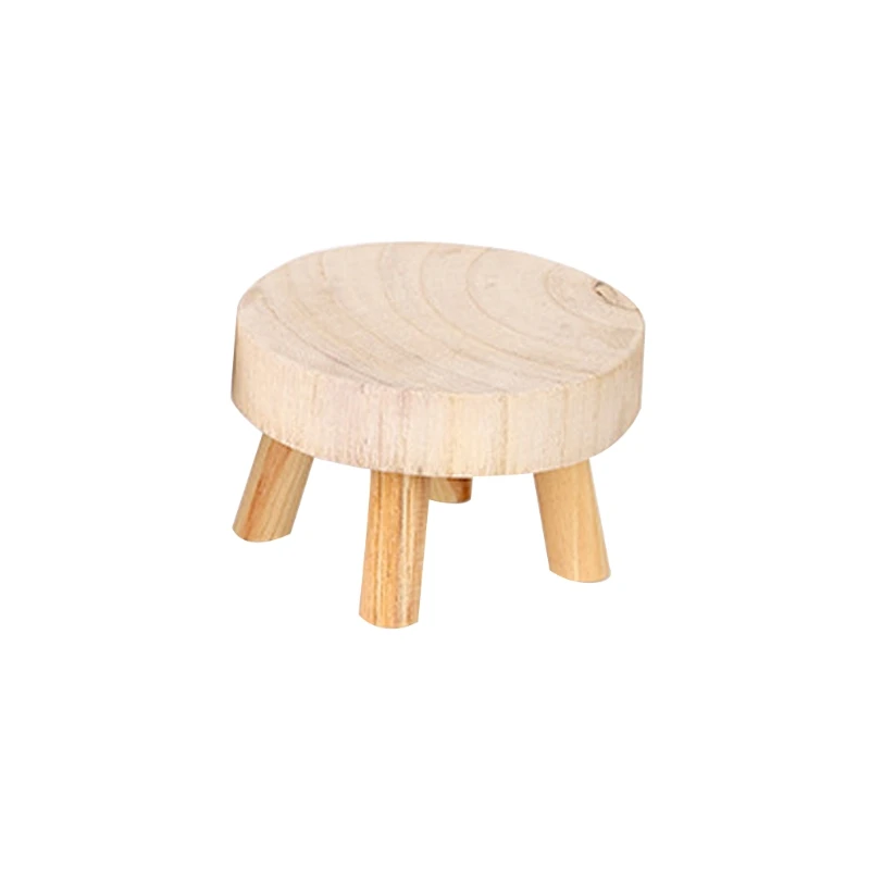 Taburete pequeño de madera maciza para el hogar, taburete bajo portátil  para niños, silla de Banco de madera para sala de estar, silla de tablero  fresco - AliExpress