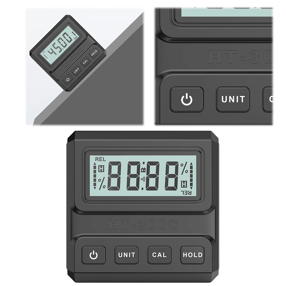 Digital Protractor 4*90&deg; Angle Finder Gauge Electronic Inclinometer Goniometer Angle Bevel Tester Woodworking Tools