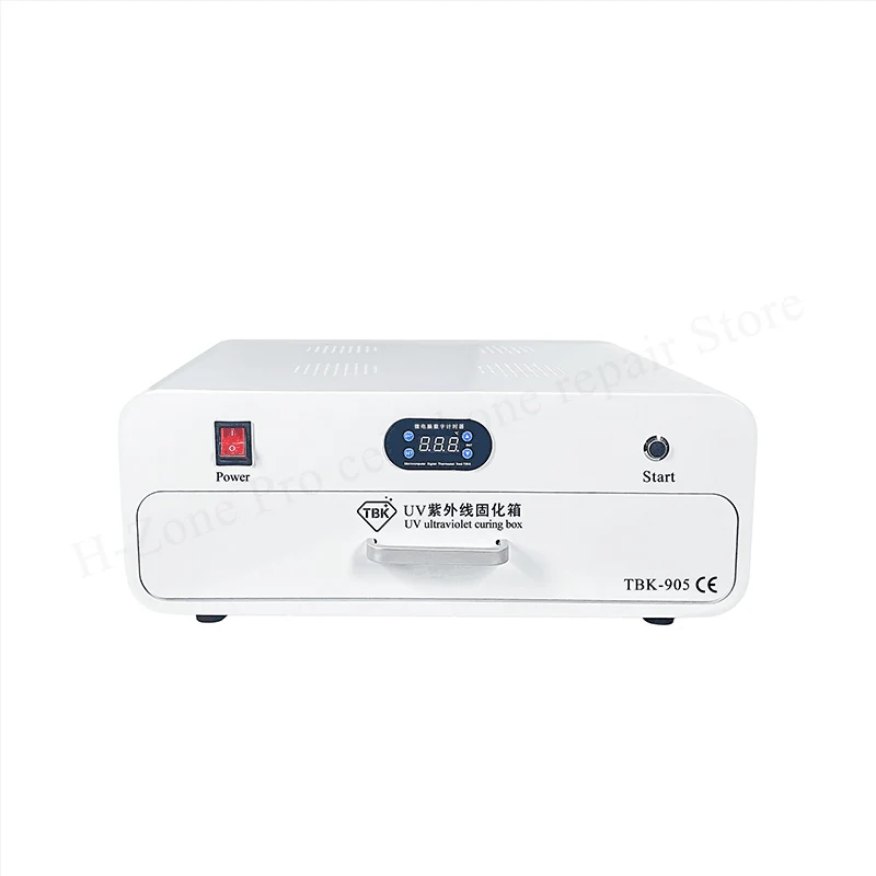 

TBK-905 200W UV Ultraviolet Curing Oven Glue Dryer Lamp with 80 LED Lights Mobile Phone Touch Screen UV Glue Curing Box Tools