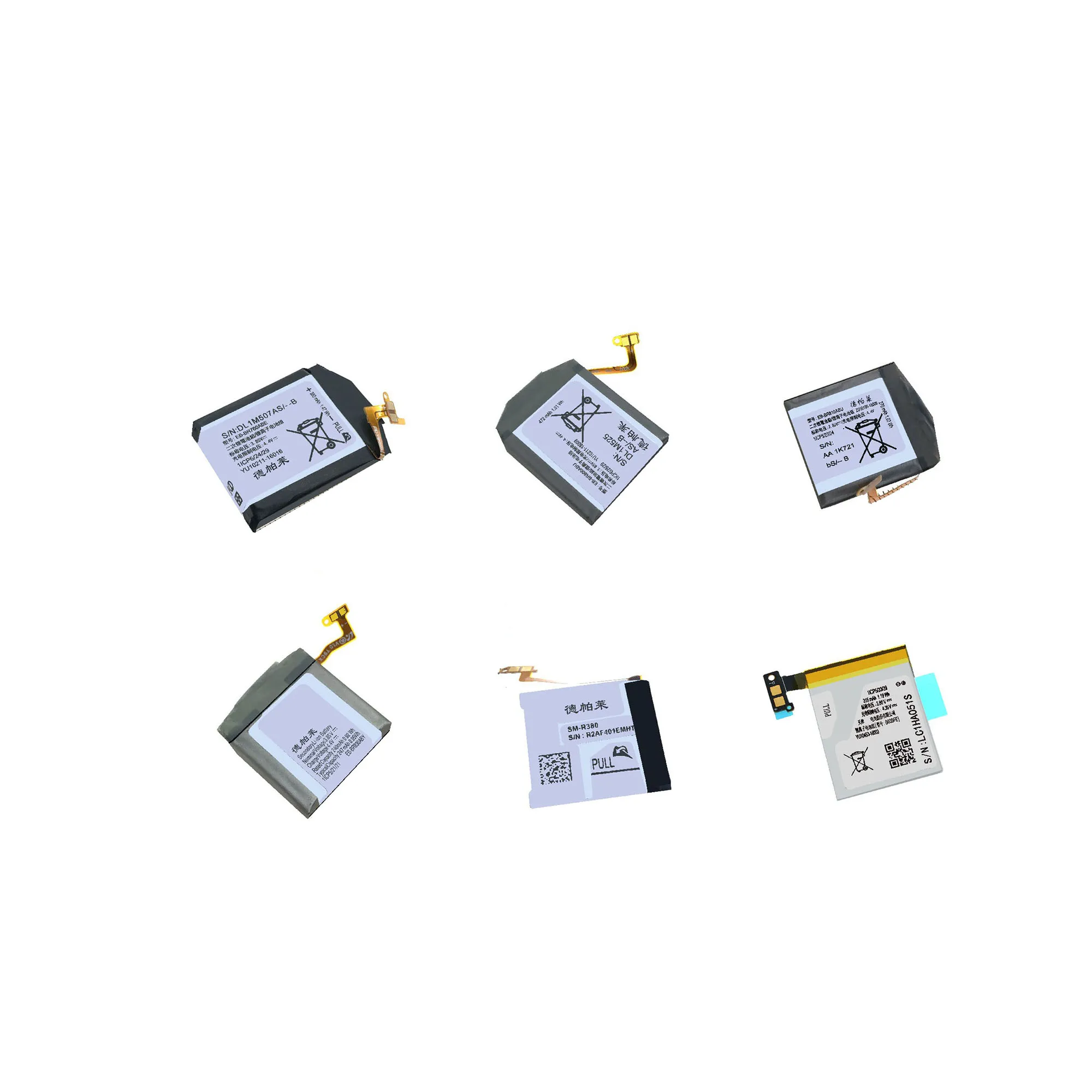 EB-BR760ABE BR810ABU R830ABY R380 R381 B030FE V700 аккумулятор для Samsung Galaxy Watch Gear 1 2 Active2 835 S3 S4 R765 R770 BR800