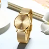Drop Shipping A++++ Quality Stainless Steel Band Japan Quartz Movement Waterproof Women Full Rose Gold Ladies Luxury Wrist Watch 1