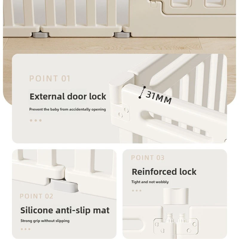 Baby Fence Protection Children's Play House Indoor Living Room Playground Home