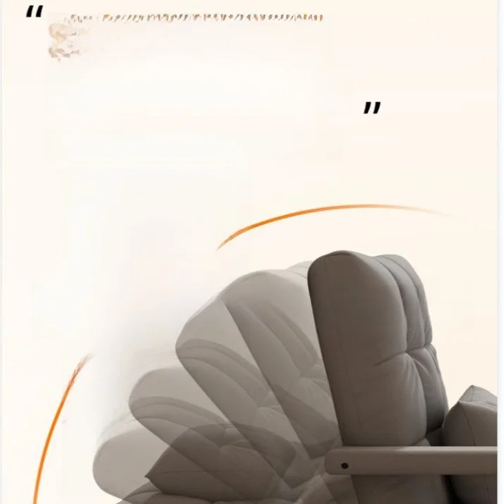 게으른 소파 침대 겸용 자동차용 의자, 야외 레저 가구, 발코니 창문 좌석용 1인용 소파, 북유럽 스타일 낮은 등받이 의자