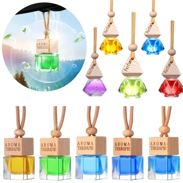 Bouteille pendentif de parfum créatif, diffuseur de parfum d'aromathérapie pour la maison, désodorisant durable, diffuseur d'huile essentielle pour salle de parfum 1