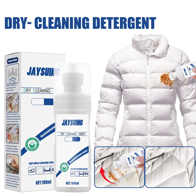 HGKJ Down Jacket Detergent Dry Cleaning Tool - Removes Grease Dirt Stains -  Winter Outerwear Care